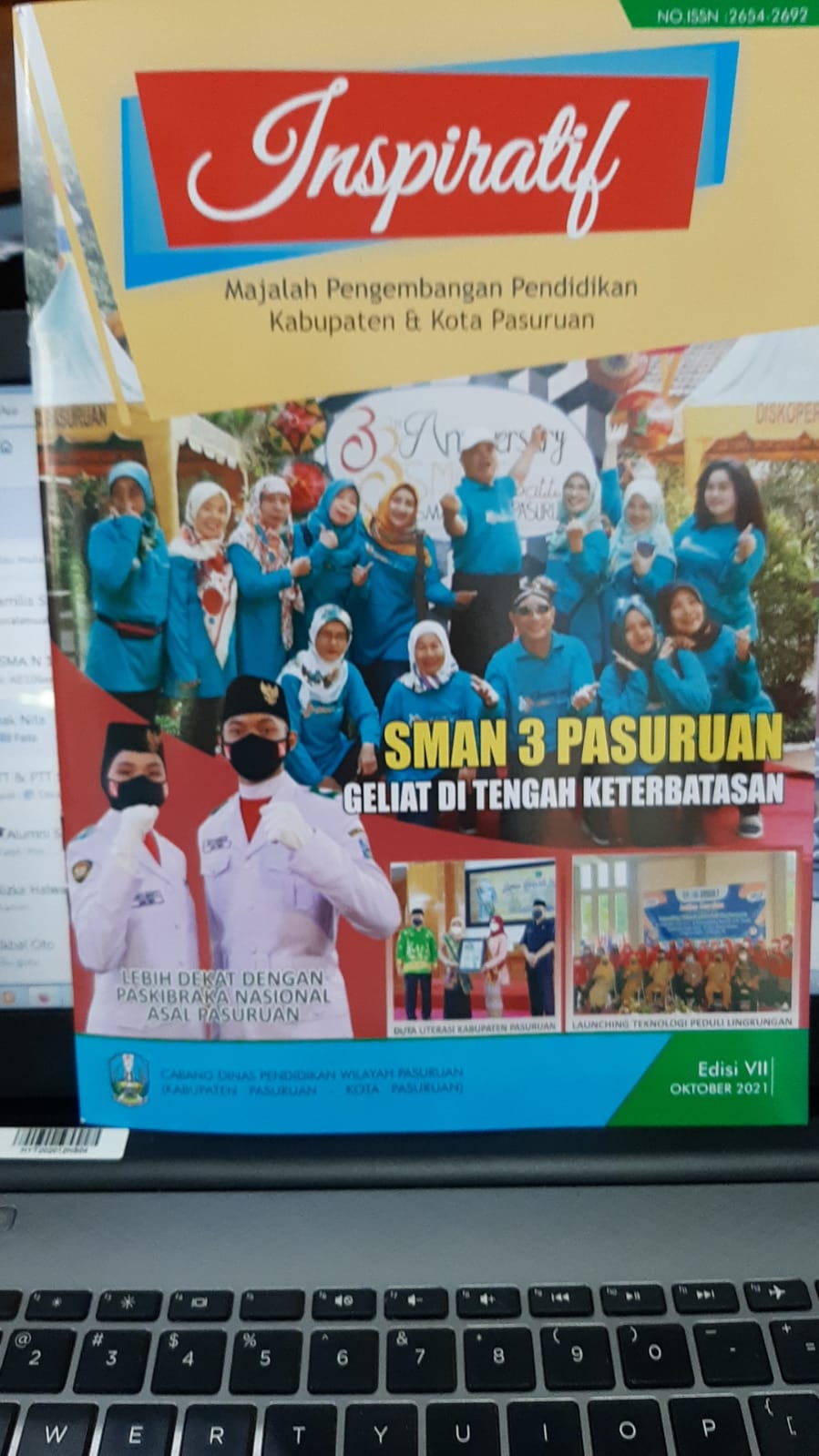 Inspiratif Majalah Pengembangan Pendidikan Kabupaten & Kota Pasuruan Edisi VII Oktober 2021